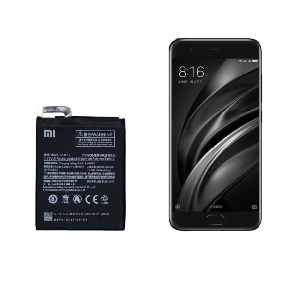 باتری گوشی شیائومی Mi 6 BM39 + تعویض رایگان