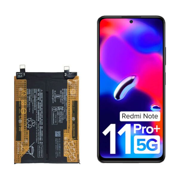 باتری گوشی شیائومی Redmi Note 11 Pro Plus مدل BP47 + تعویض رایگان