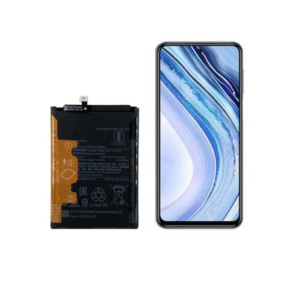 باتری گوشی شیائومی Redmi Note 9 Pro مدل BN52 + تعویض رایگان