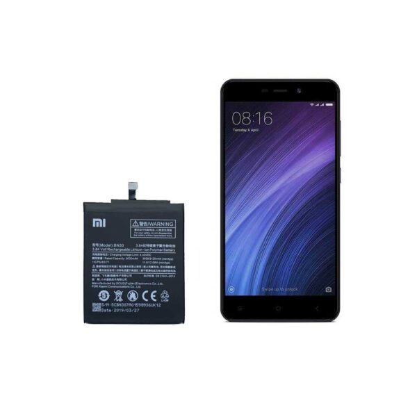 باتری گوشی شیائومی Redmi 4A BN30 + تعویض رایگان