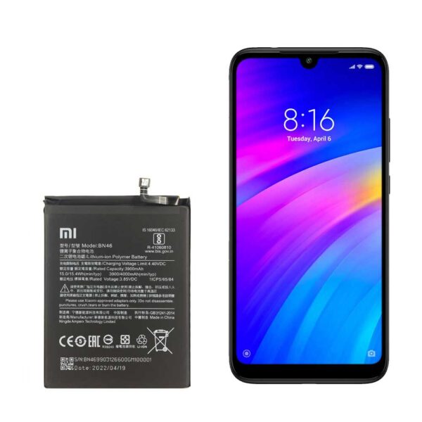 باتری گوشی شیائومی Redmi 7  BN46 + تعویض رایگان