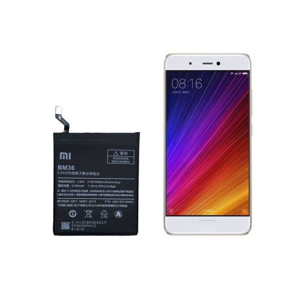 باتری گوشی شیائومی Mi 5S  BM36 + تعویض رایگان
