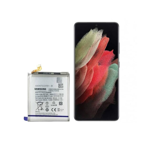 باتری موبایل مدل S21 ULTRA (G998) +  تعویض رایگان