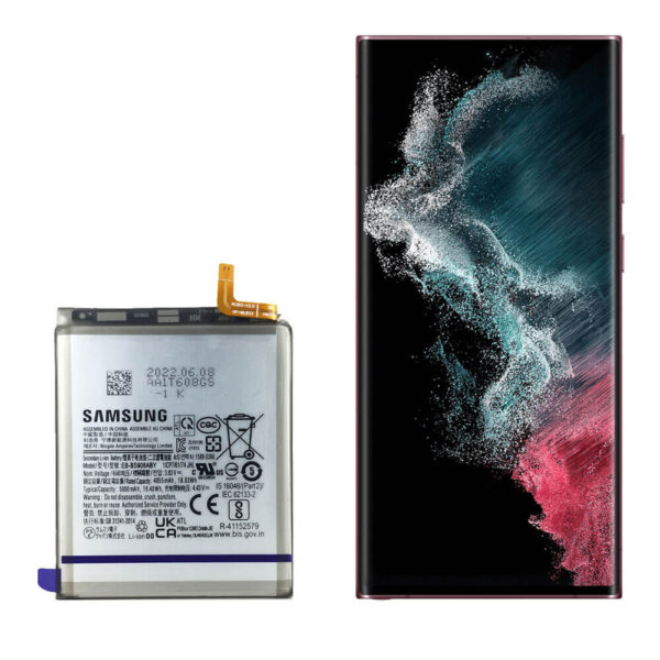 باتری موبایل مدل S22 ULTRA +  تعویض رایگان