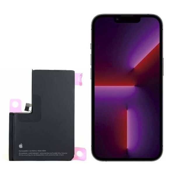 باتری گوشی ایفون 13pro max  + هزینه تعویض رایگان