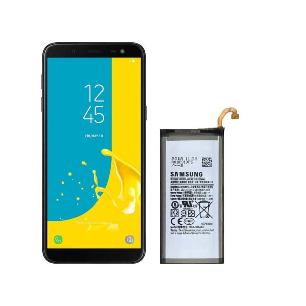 باتری موبایل مدل J6 +  تعویض رایگان