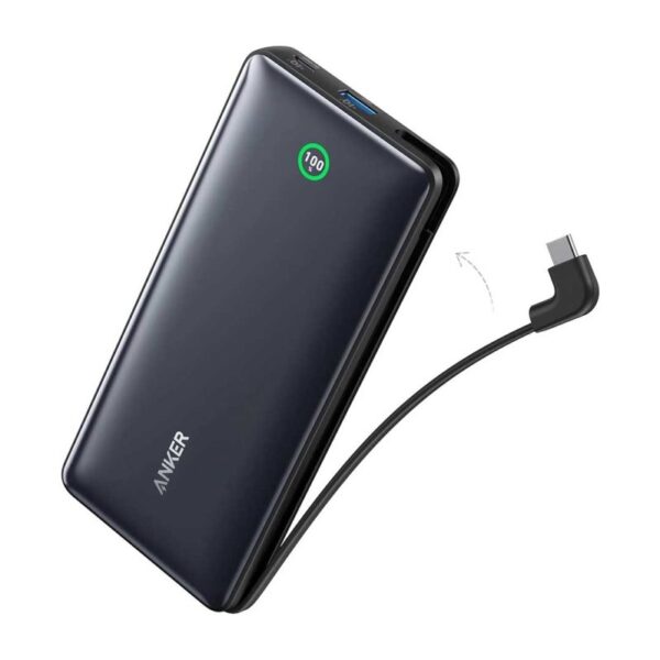 پاوربانک انکر مدل 20000mAh 30W Portable Charger with USB-C Cable A1387